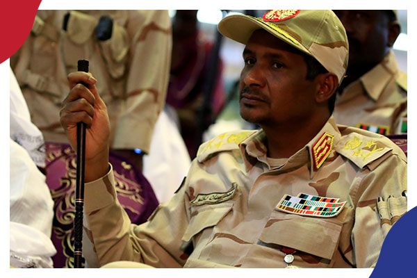 صحيفة إسرائيلية: وفد الموساد التقى حميدتى وعسكريين بعد انقلاب السودان